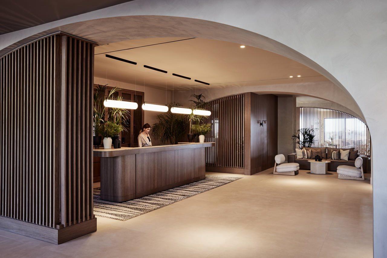 Elissa Adults-Only Lifestyle Beach Resort Kallithea  Bagian luar foto The lobby of the hotel